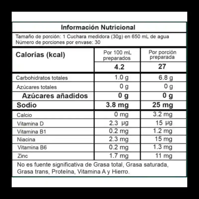 Alternative view of INTENZE PREWORKOUT 30 SERVICIOS