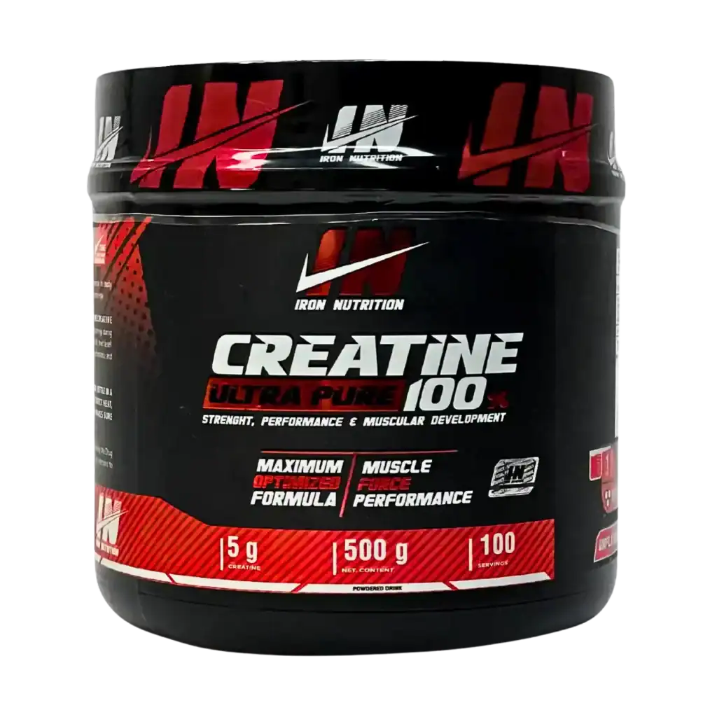 CREATINA MONOHIDRATADA IRON 100 SERVICIOS