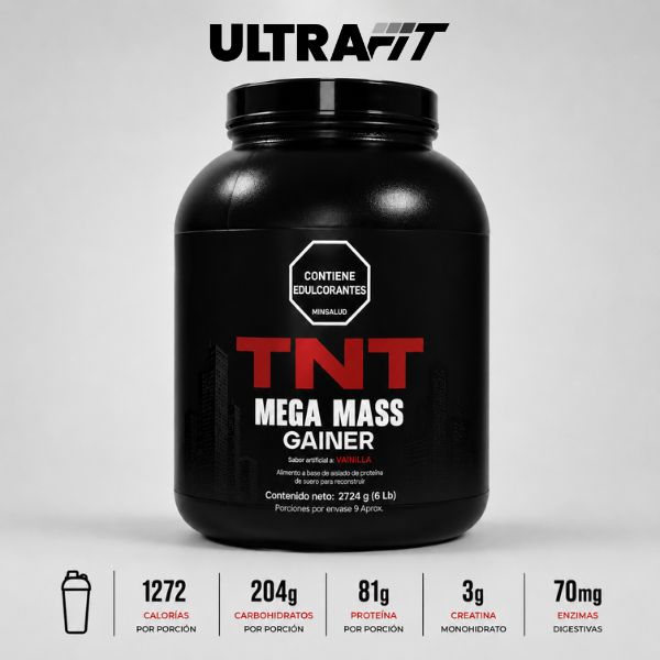 TNT MEGA MASS GAINER 6 LIBRAS